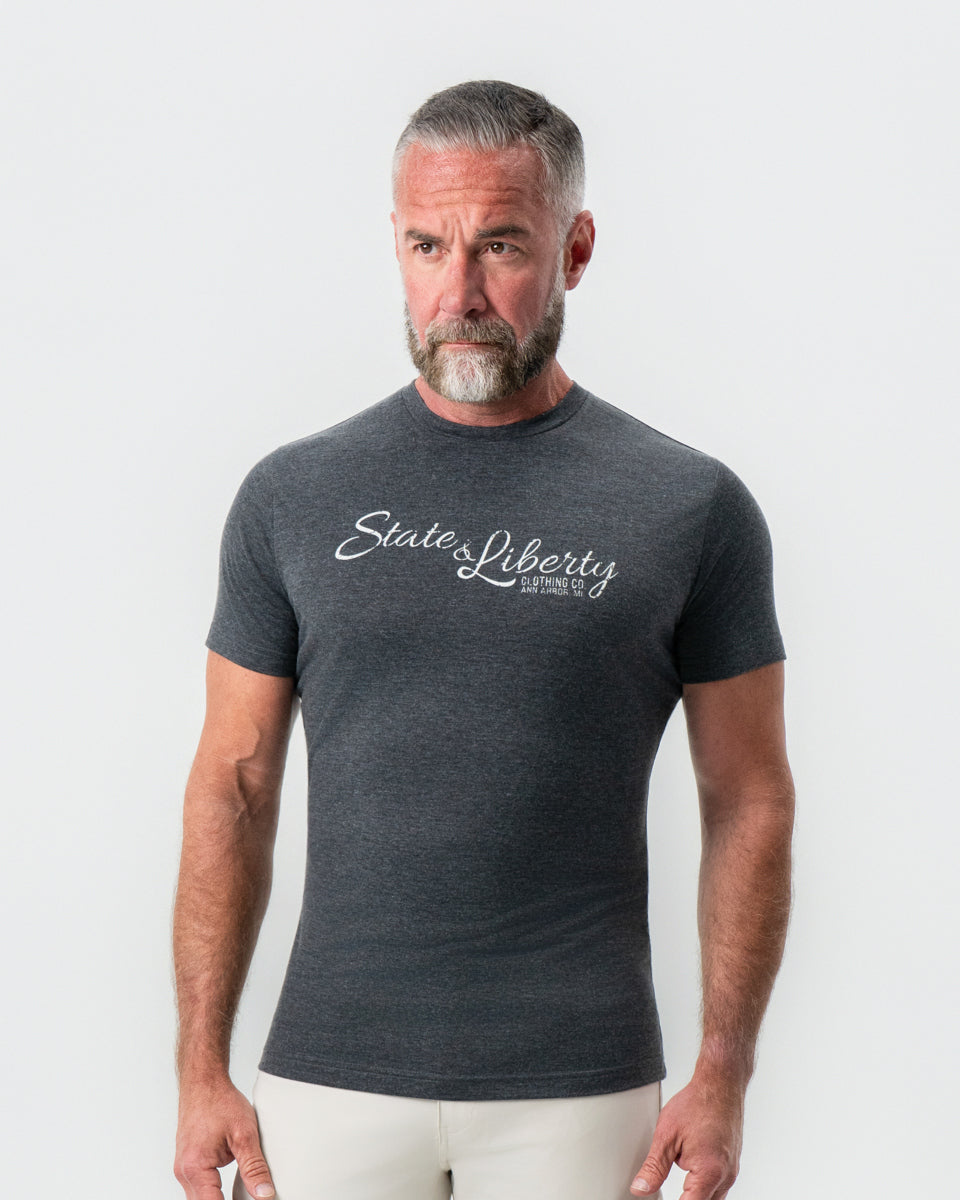 Logo T-Shirt - Charcoal