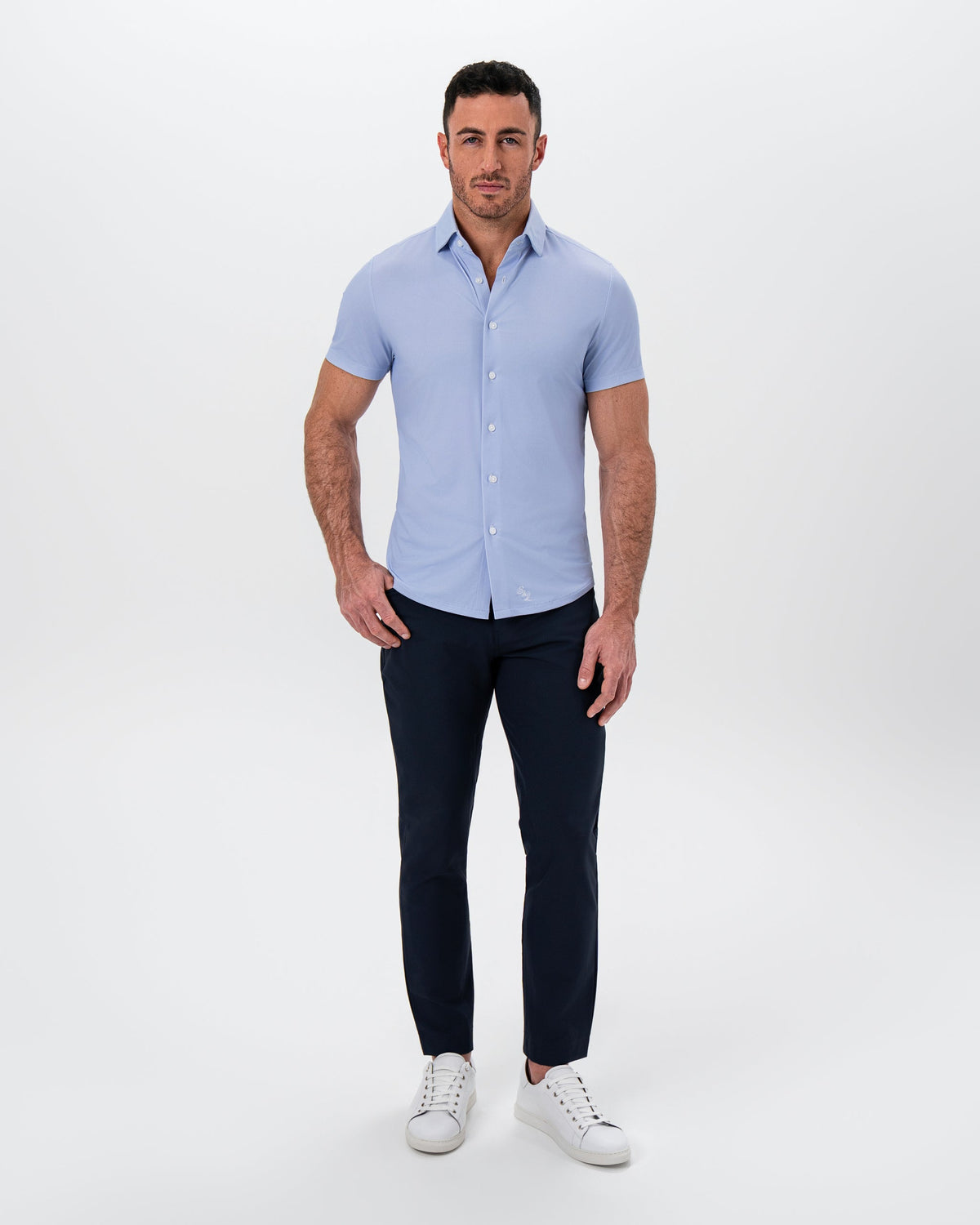 "The Cabo" Light Blue Weave