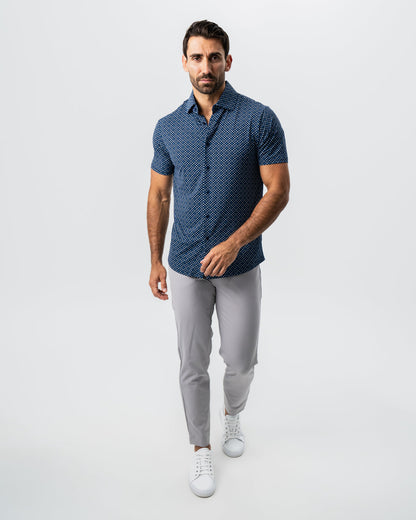"The Theo" Geo Flower Print