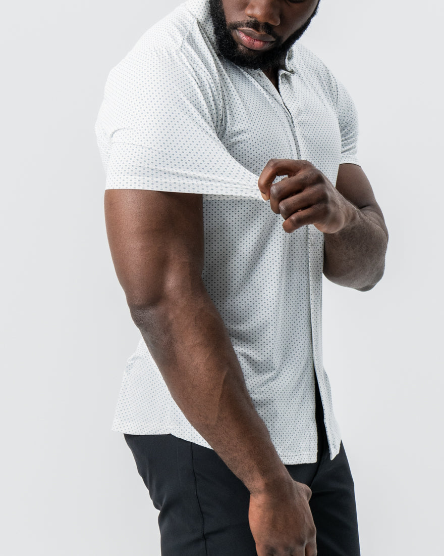 "The Axwell" Black Circle With Dots