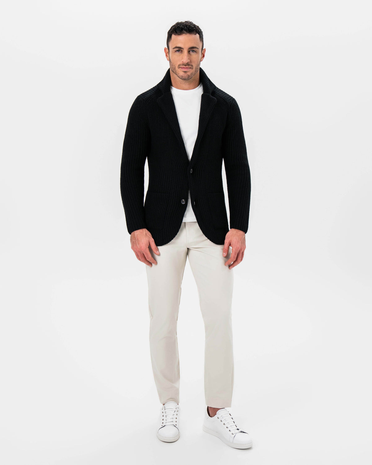 Sweater Blazer - Black