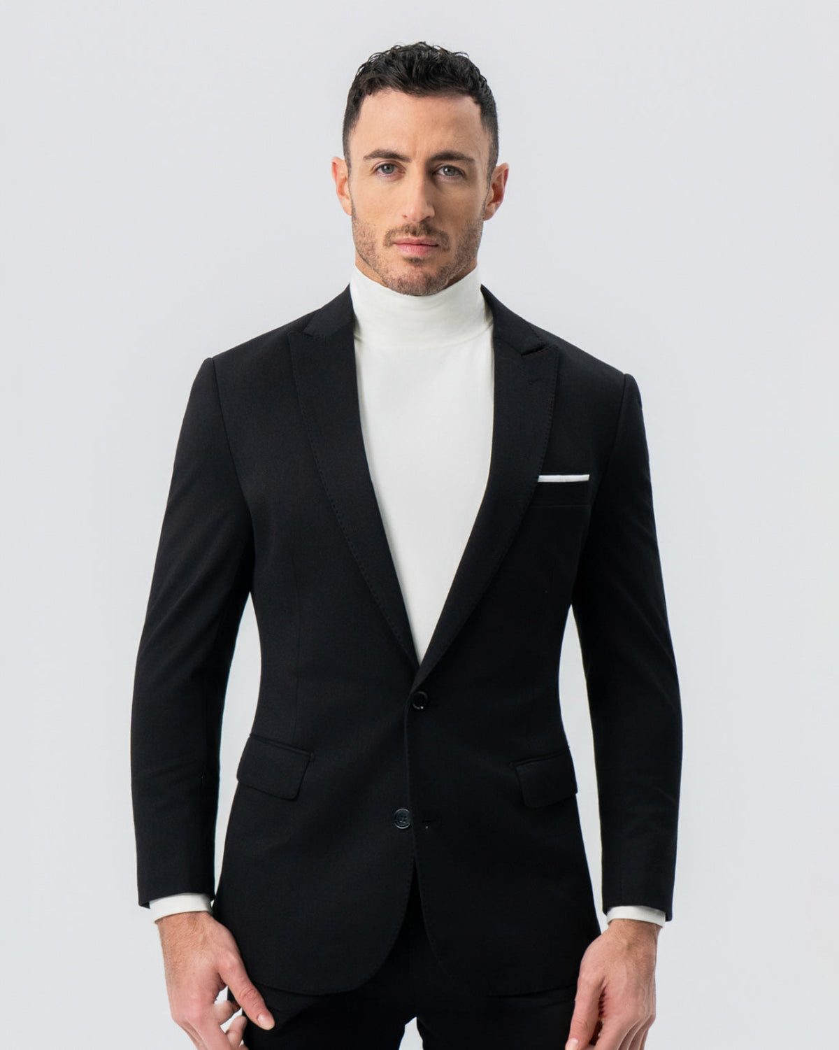 Mock Turtleneck - Cream