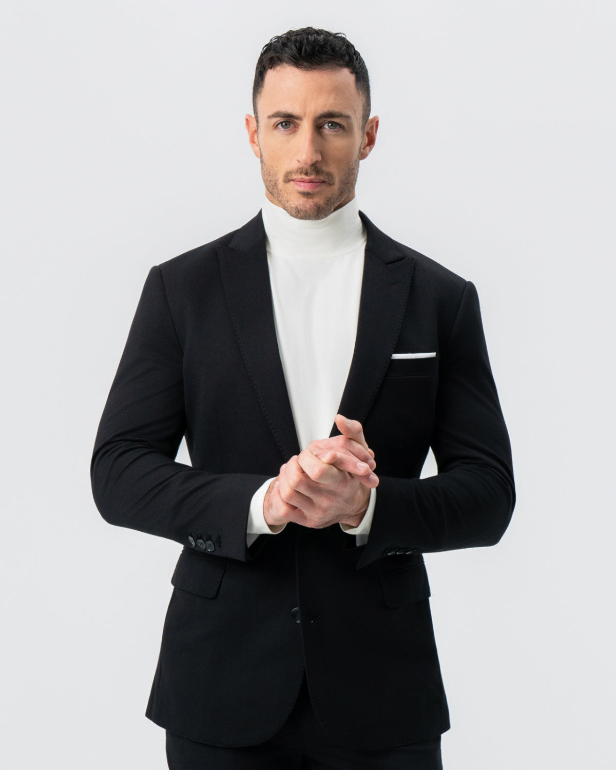 Mock Turtleneck - Cream
